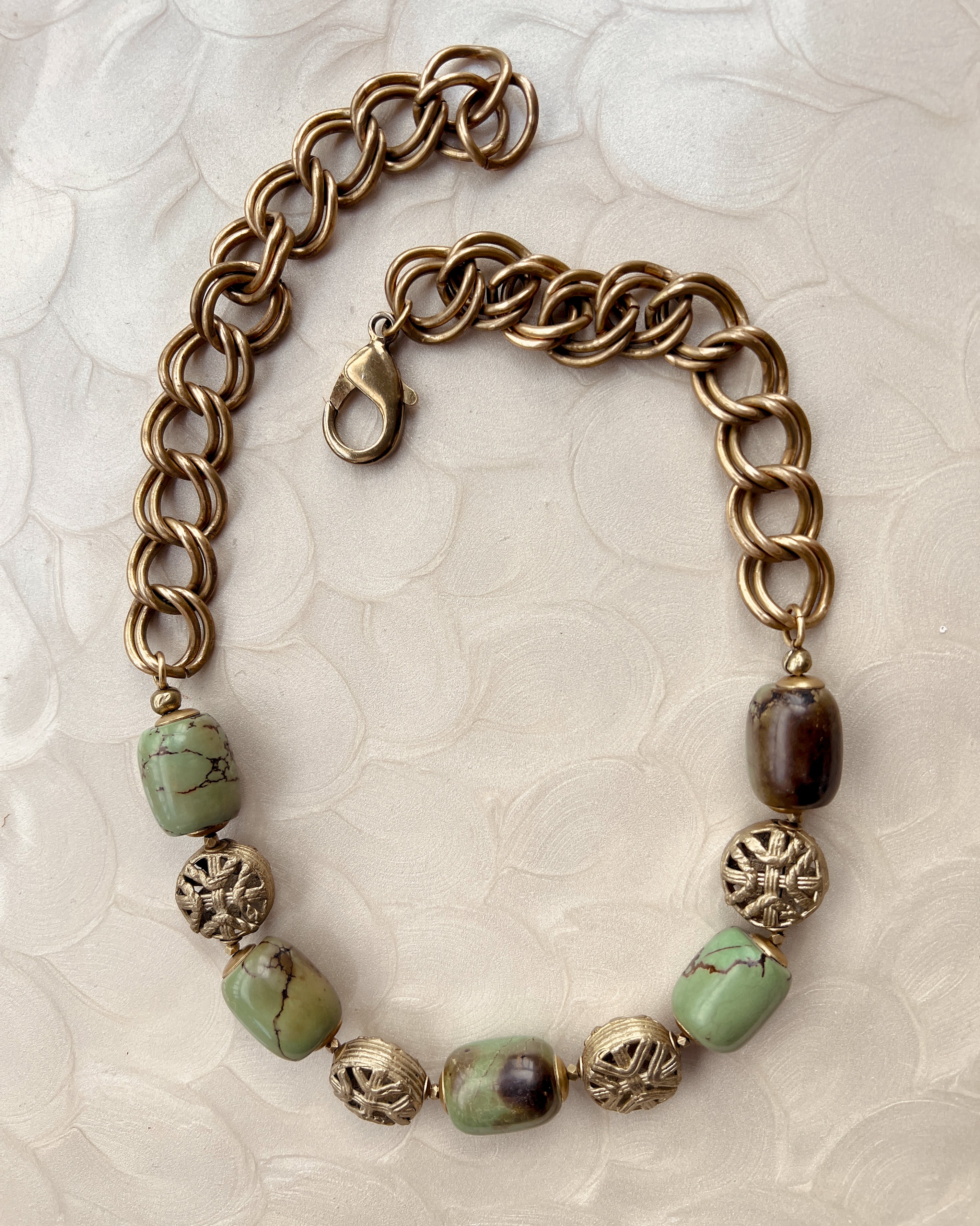 Turquoise Relic Necklace