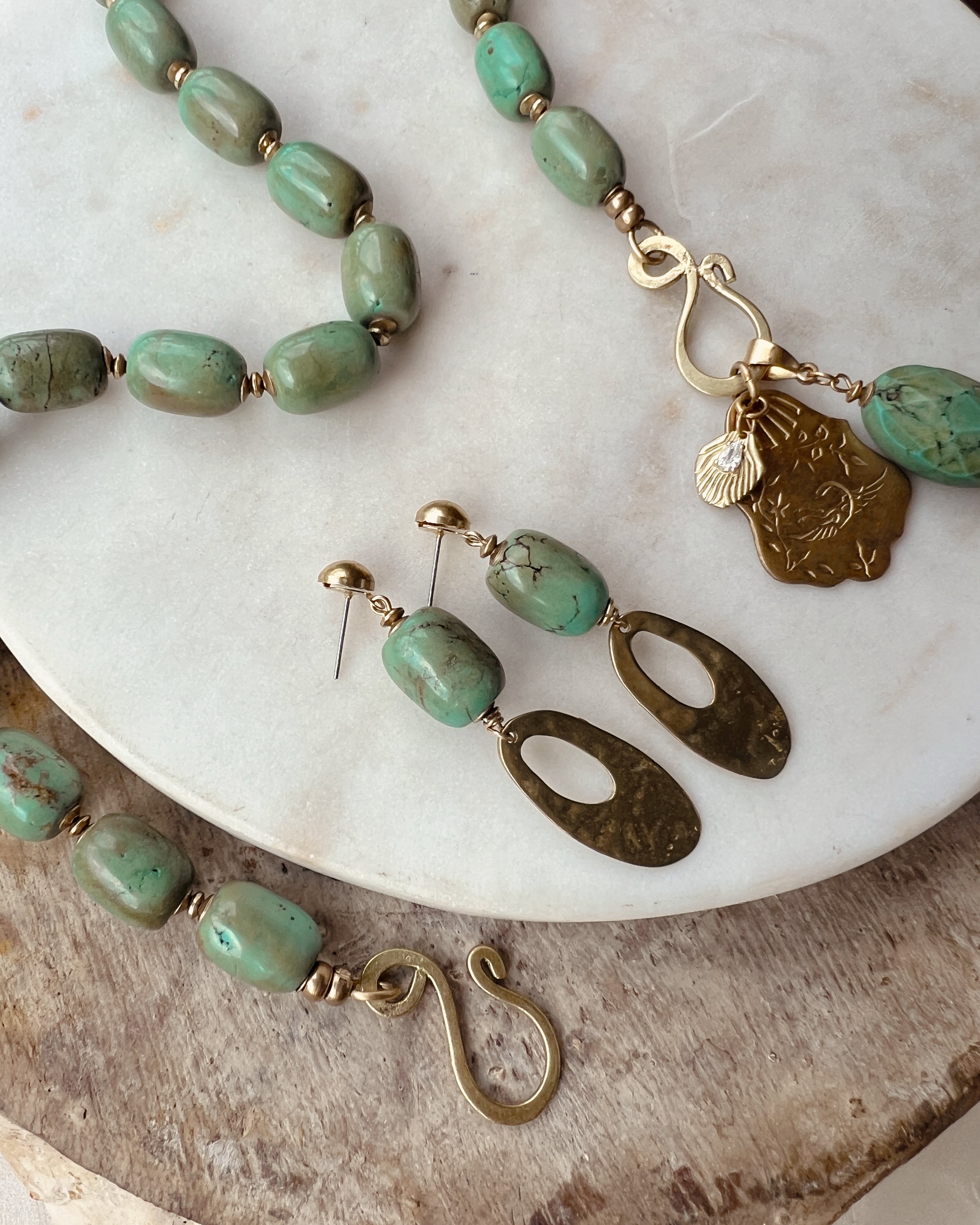 Lorraine Hammered Drops