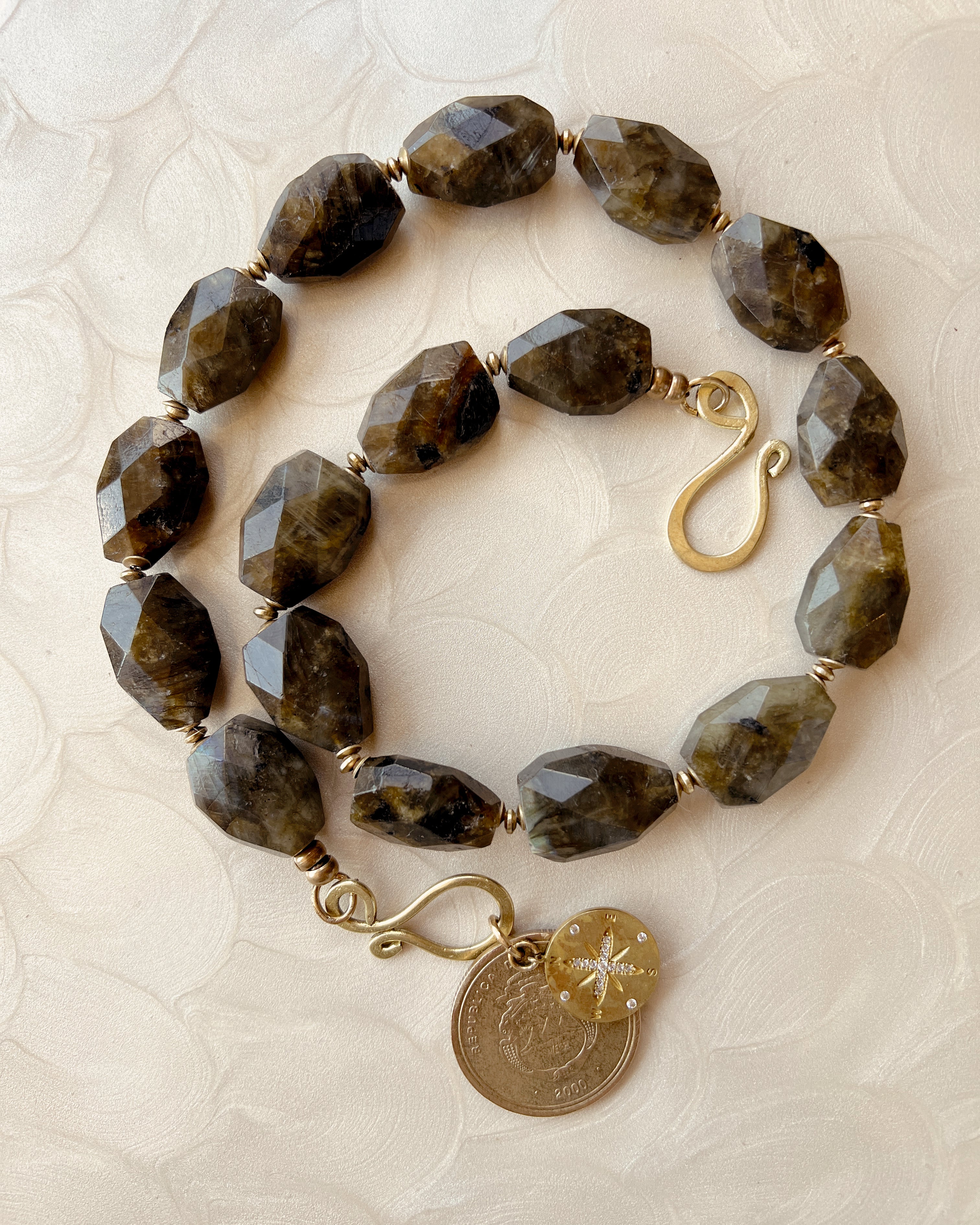 Heirloom Labradorite Strand