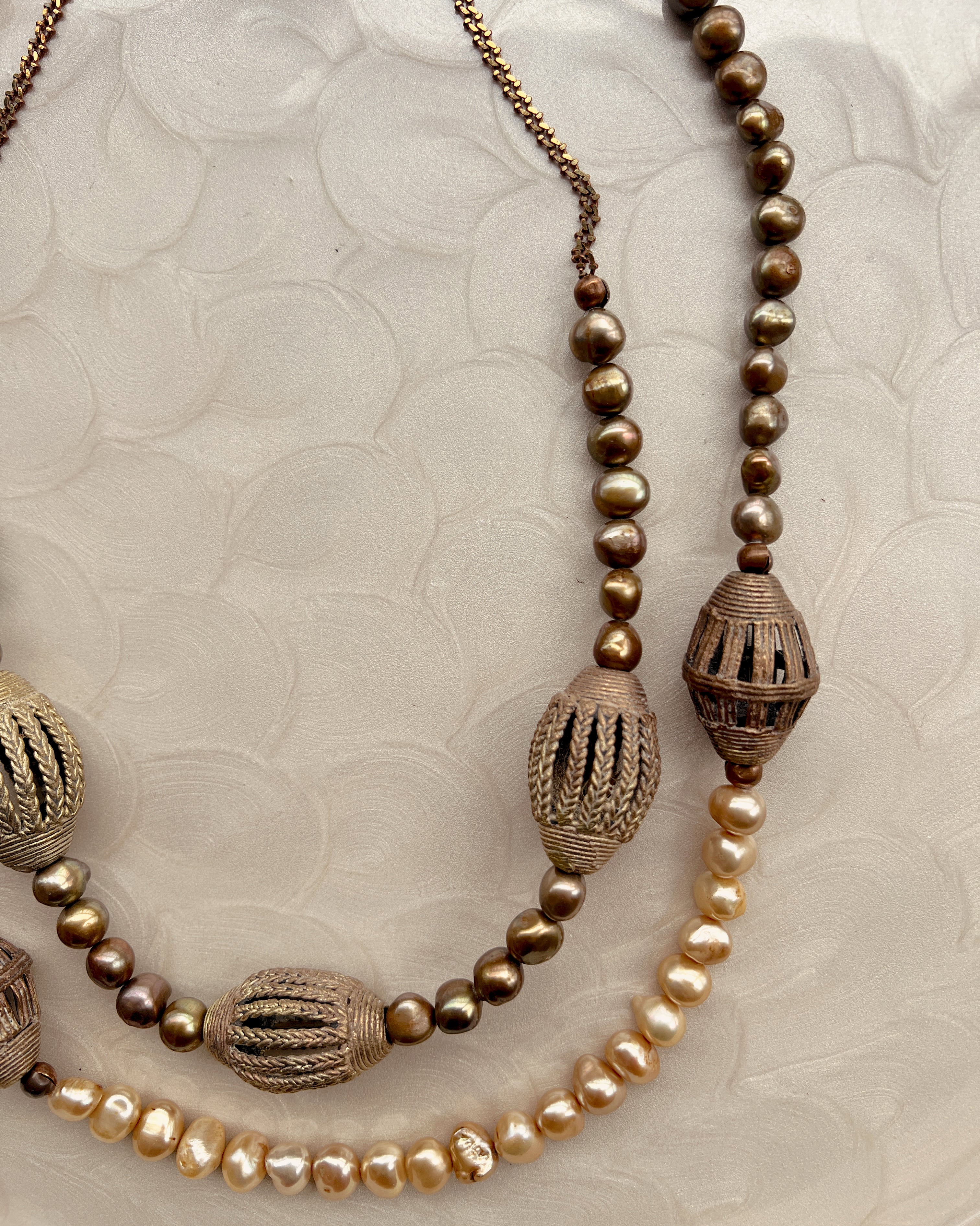 Olive Pearl & Relic Strand