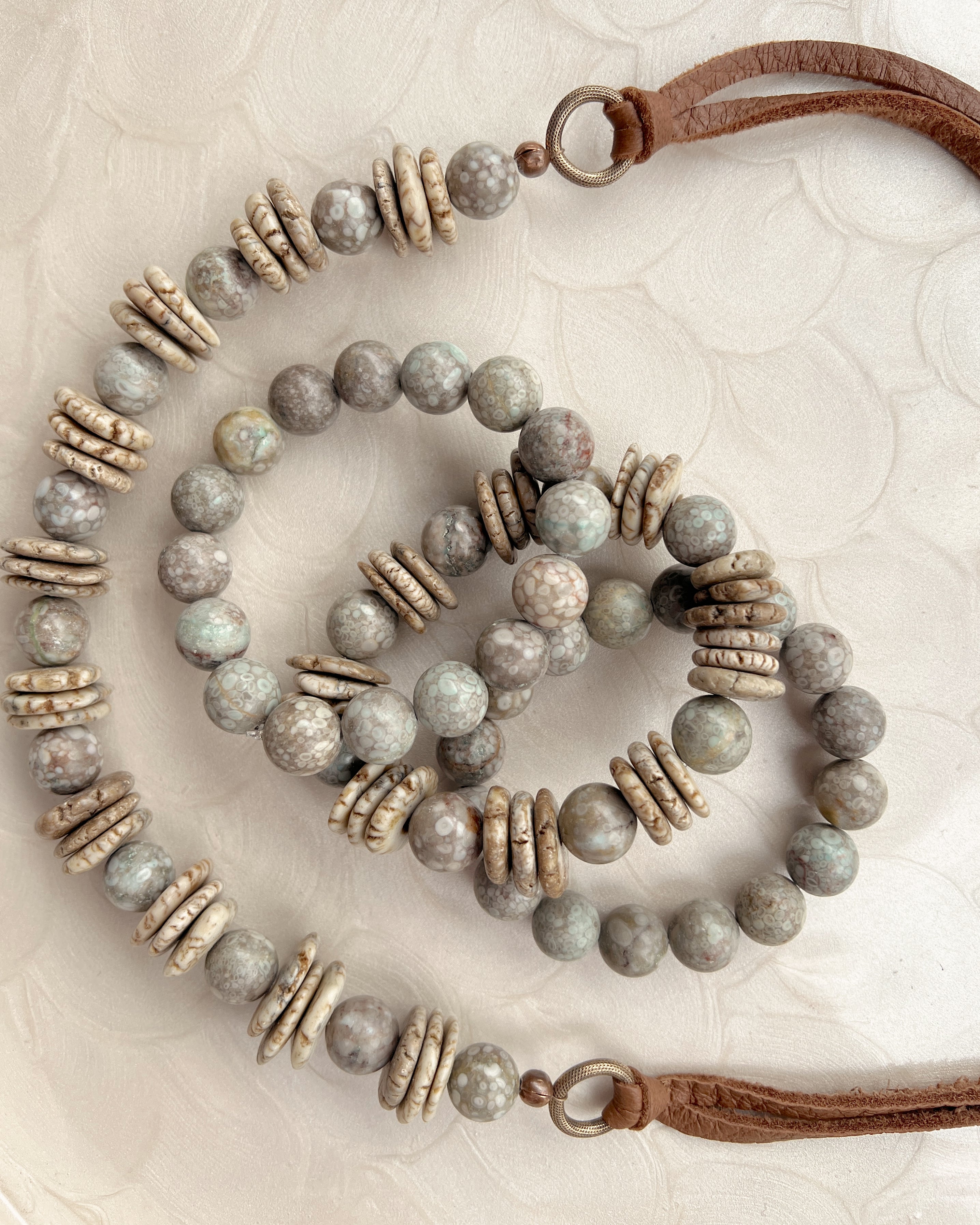 Fossil Jasper Set
