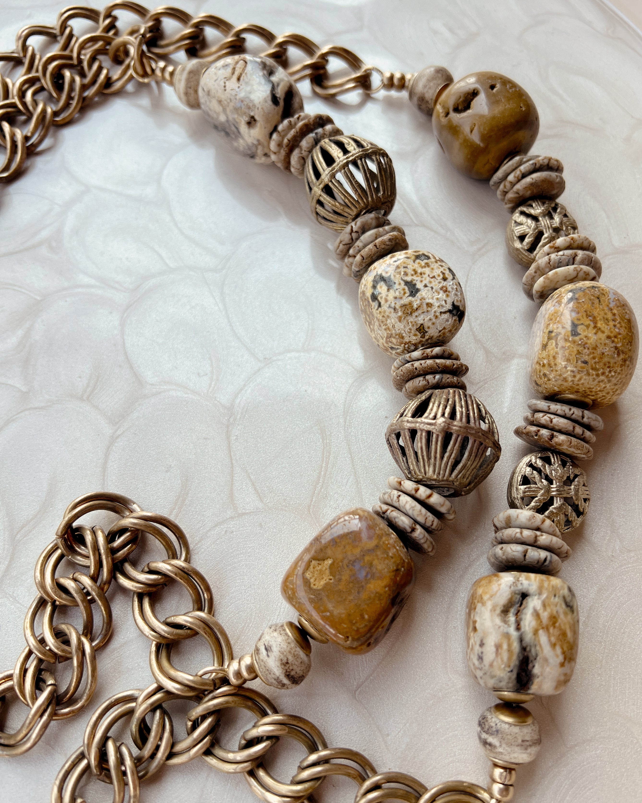 Jasper Relic Necklace