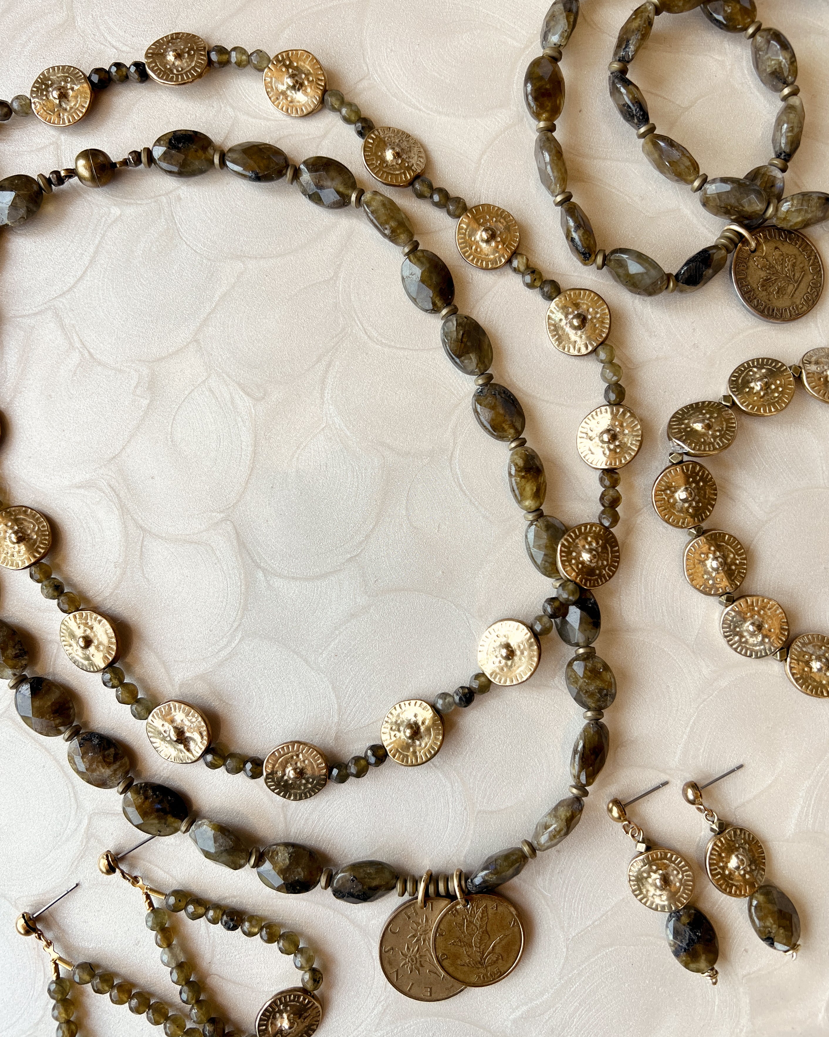 Petite Labradorite Drops