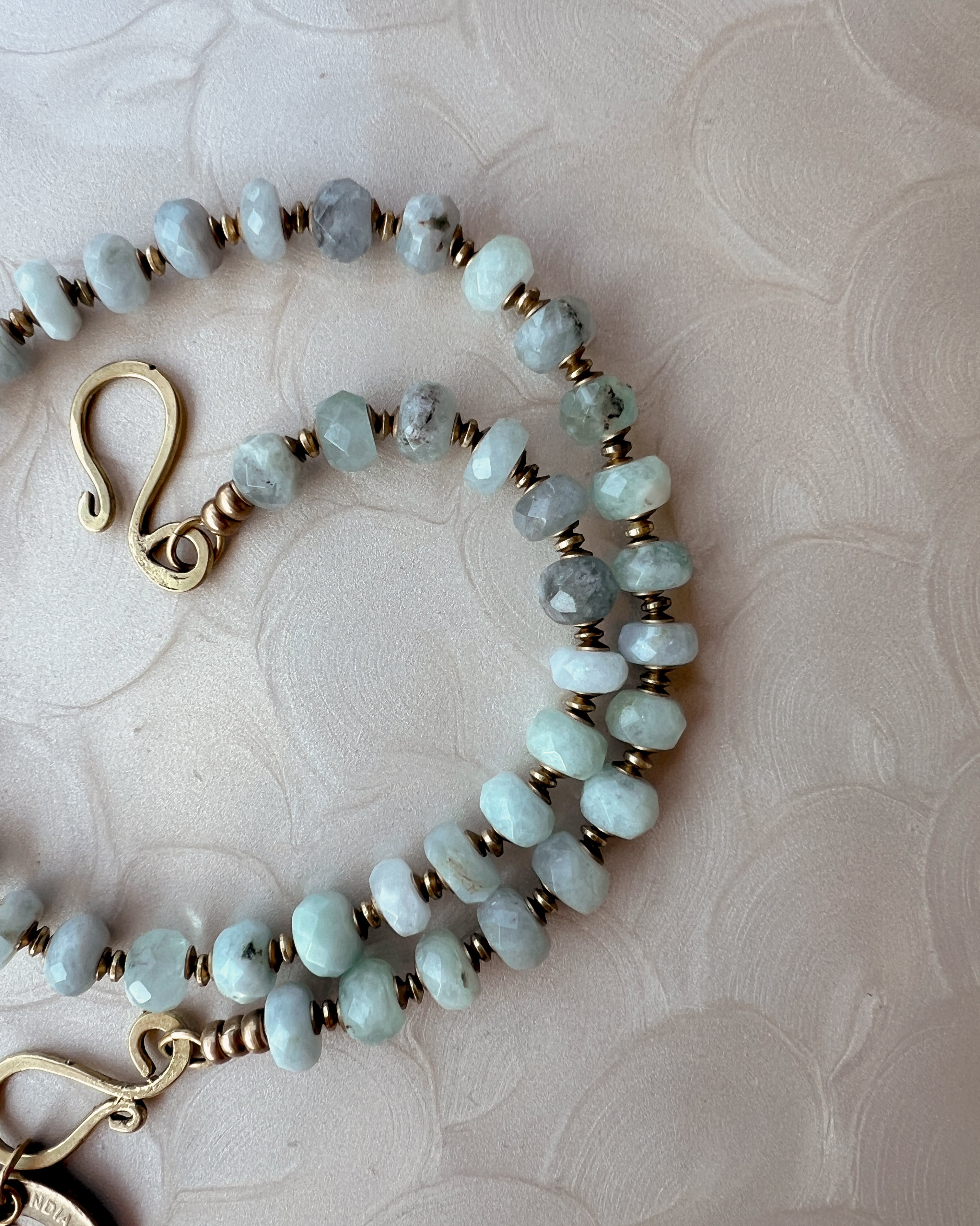 Aquamarine Boho Strand