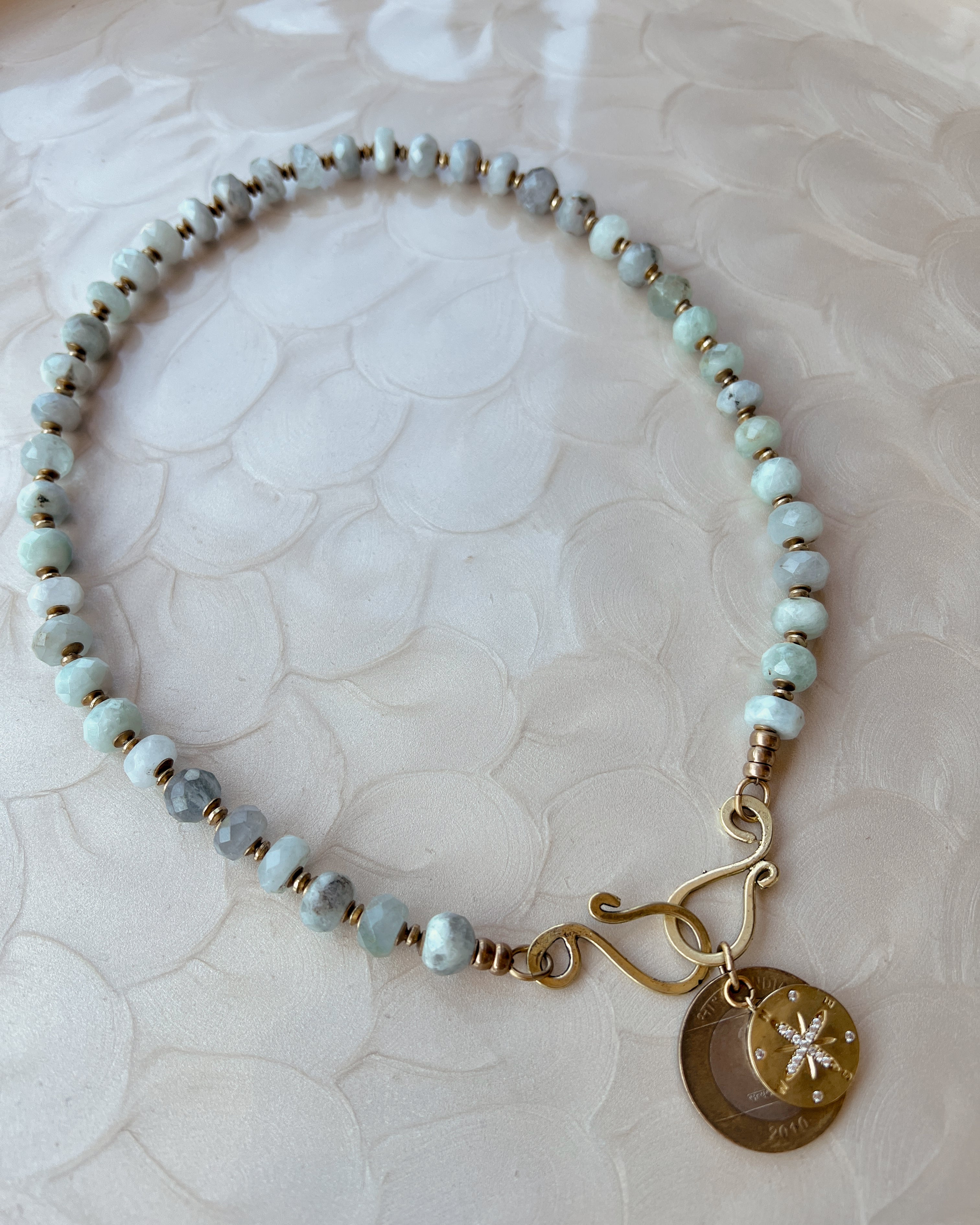 Aquamarine Boho Strand