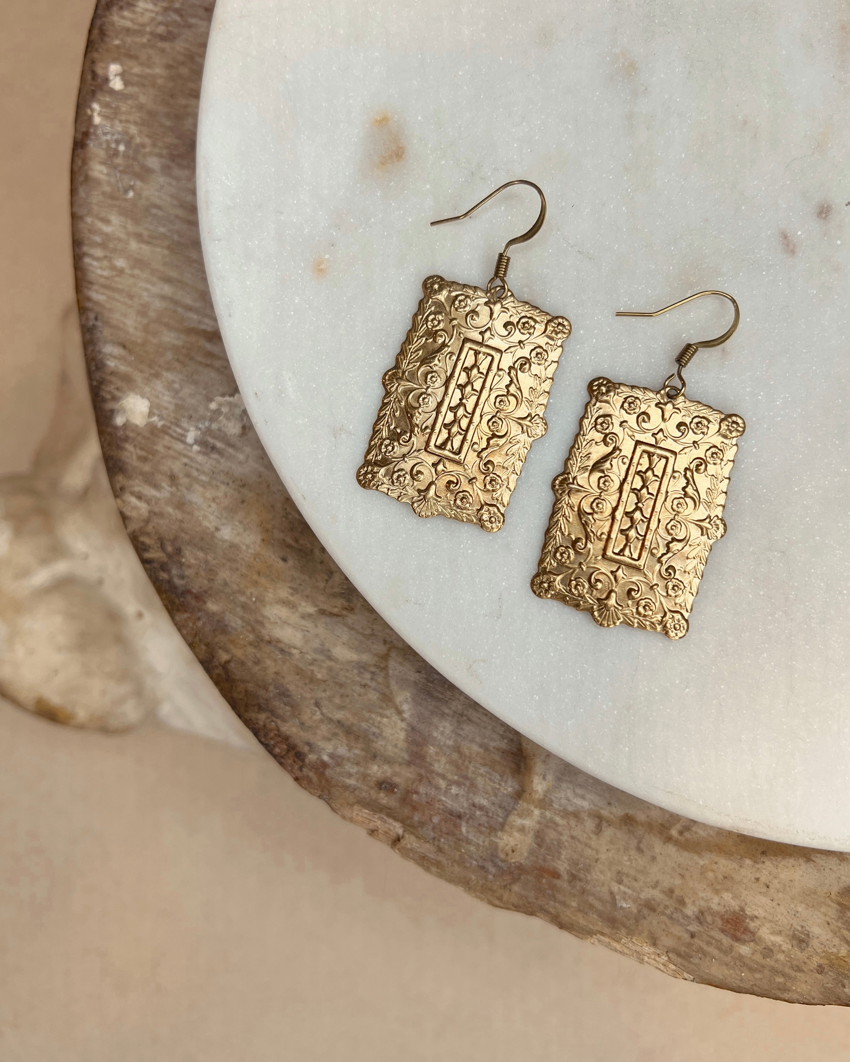 Vintage Brass Dangles