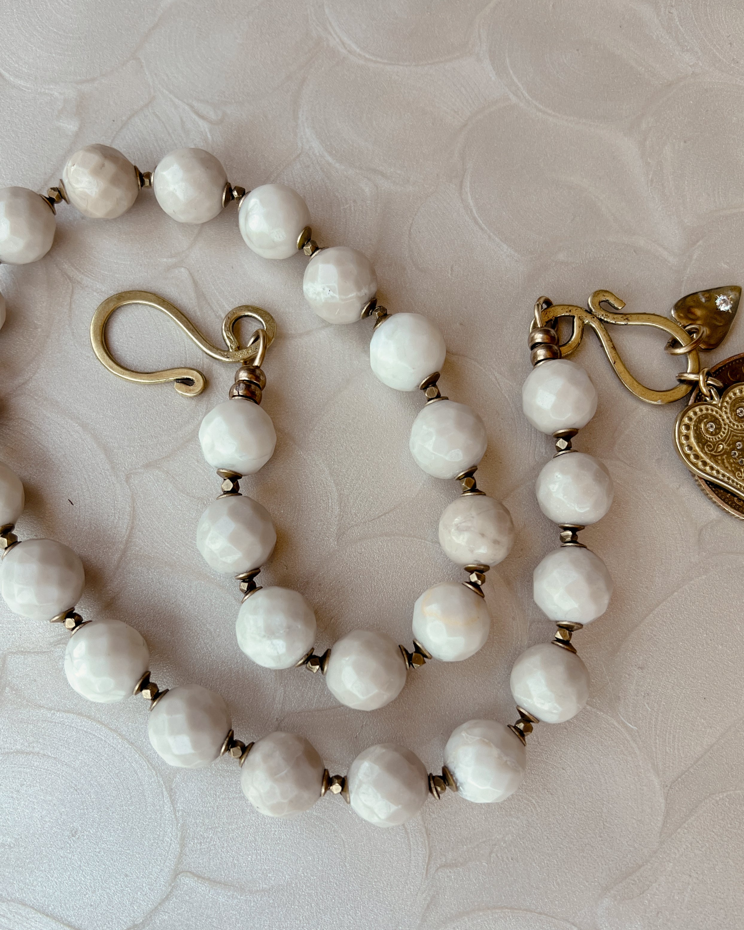 Fossil Jade Boho Strand