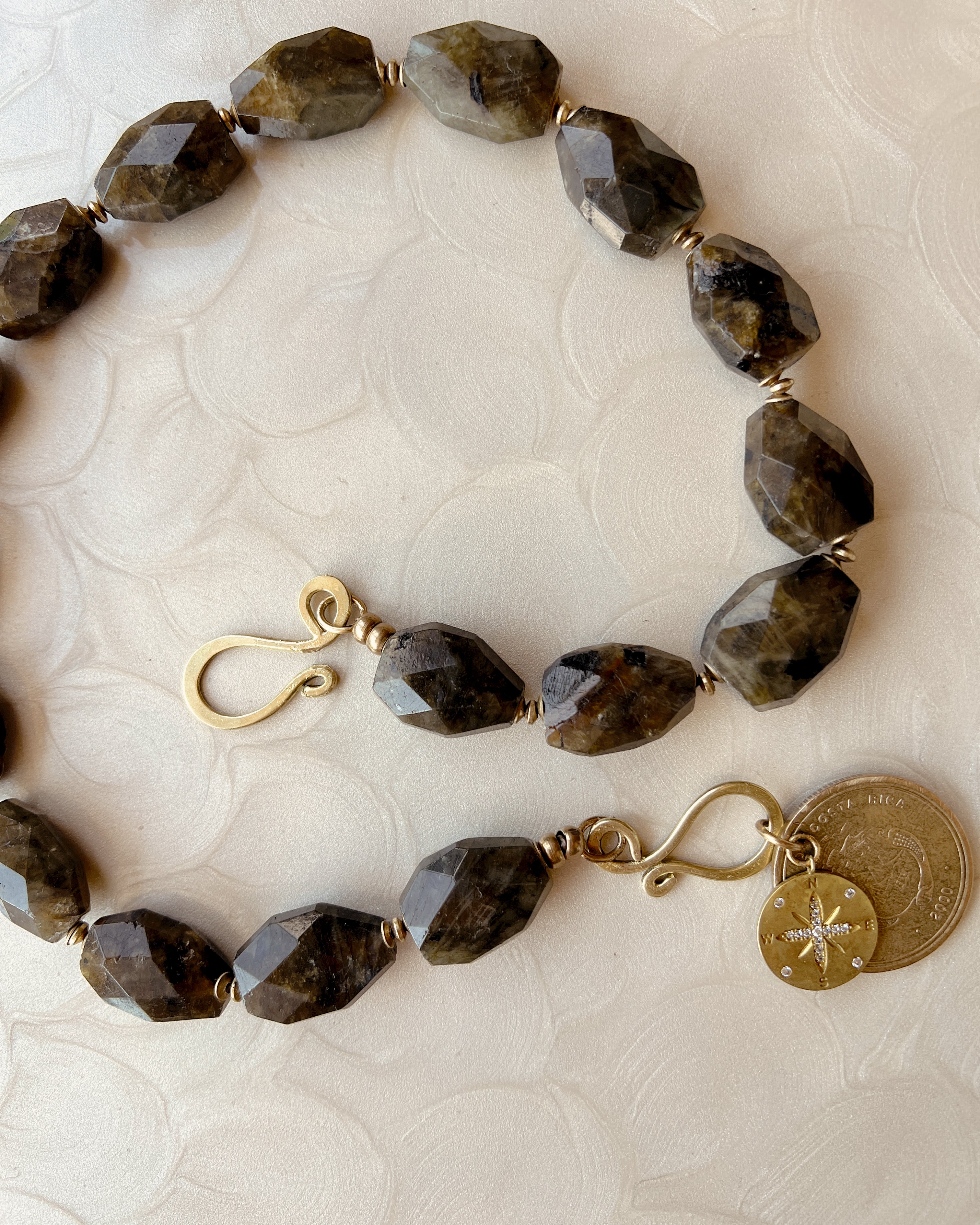 Heirloom Labradorite Strand
