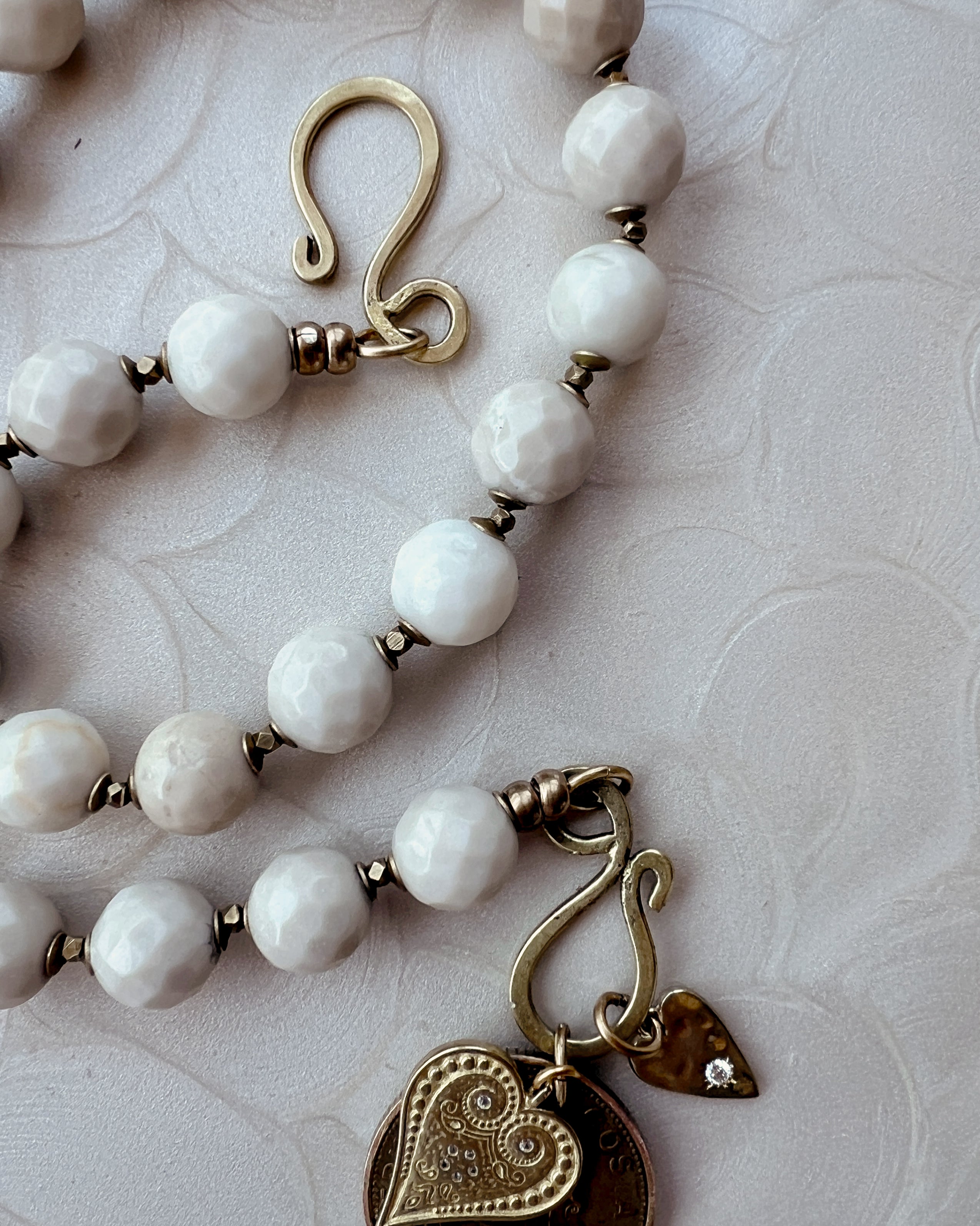 Fossil Jade Boho Strand