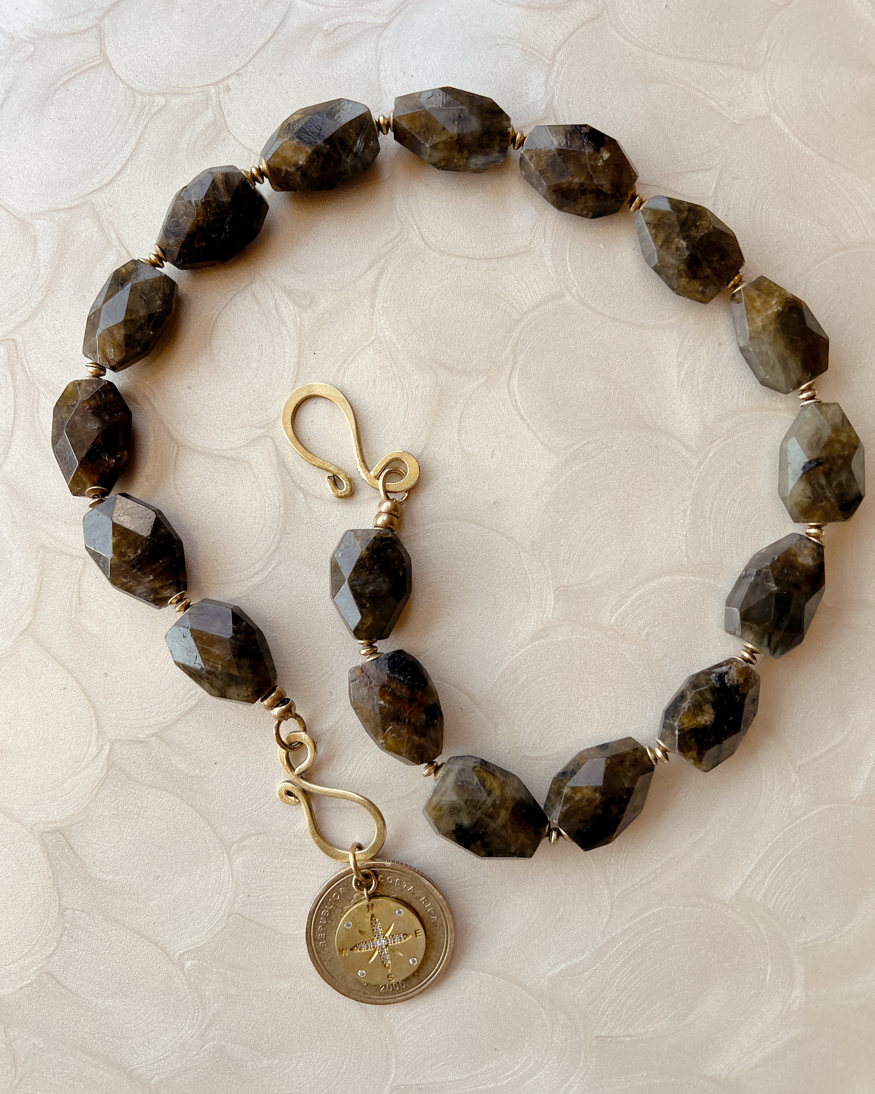 Heirloom Labradorite Strand