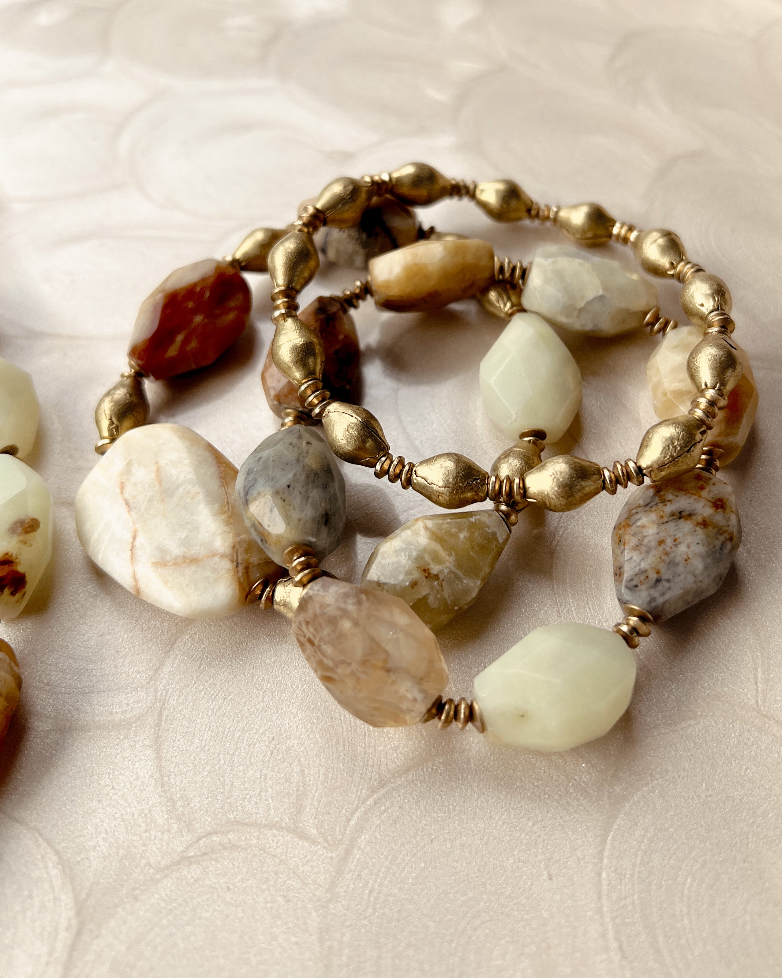 Jade & Brass Stack