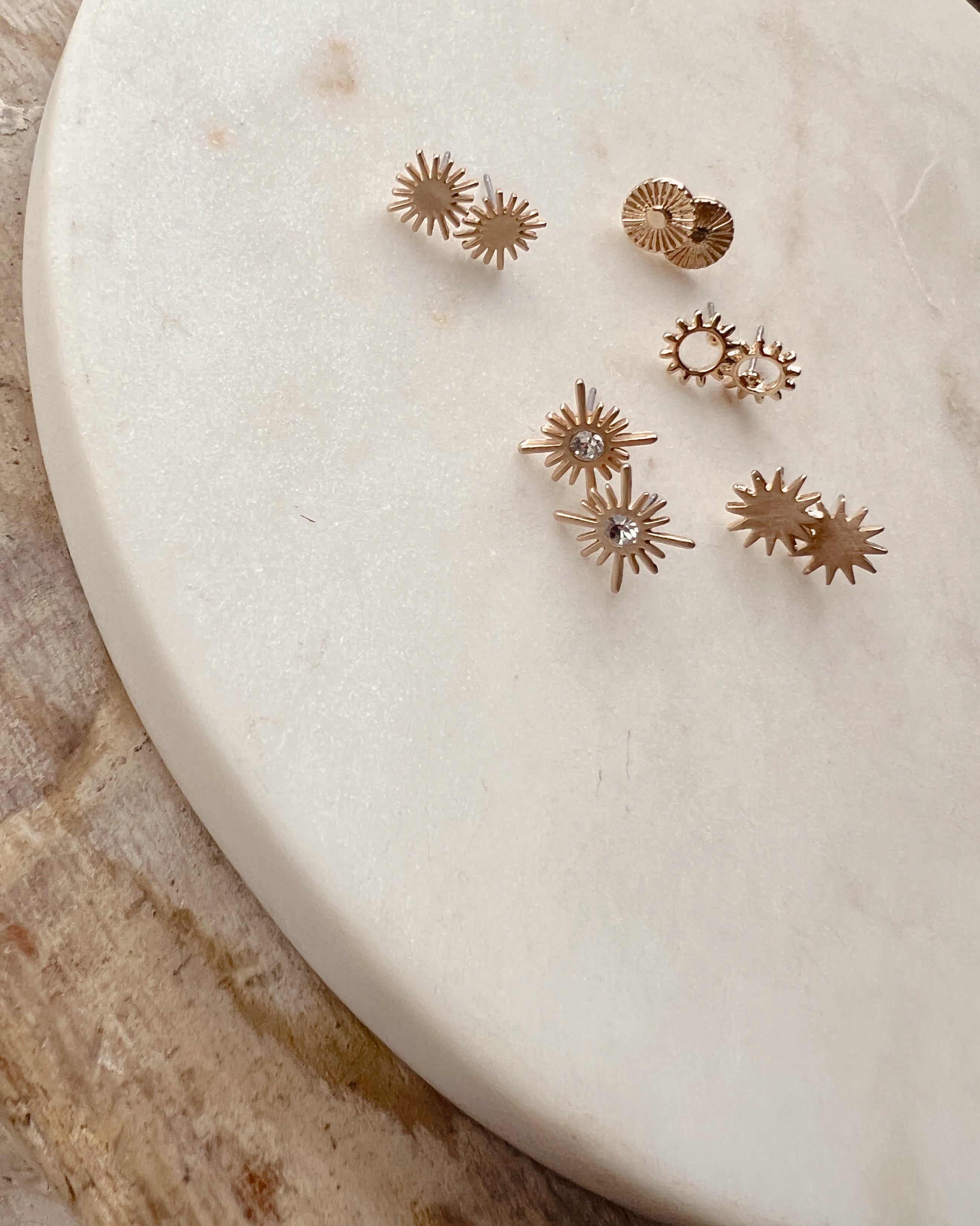 Sunburst Stud Set