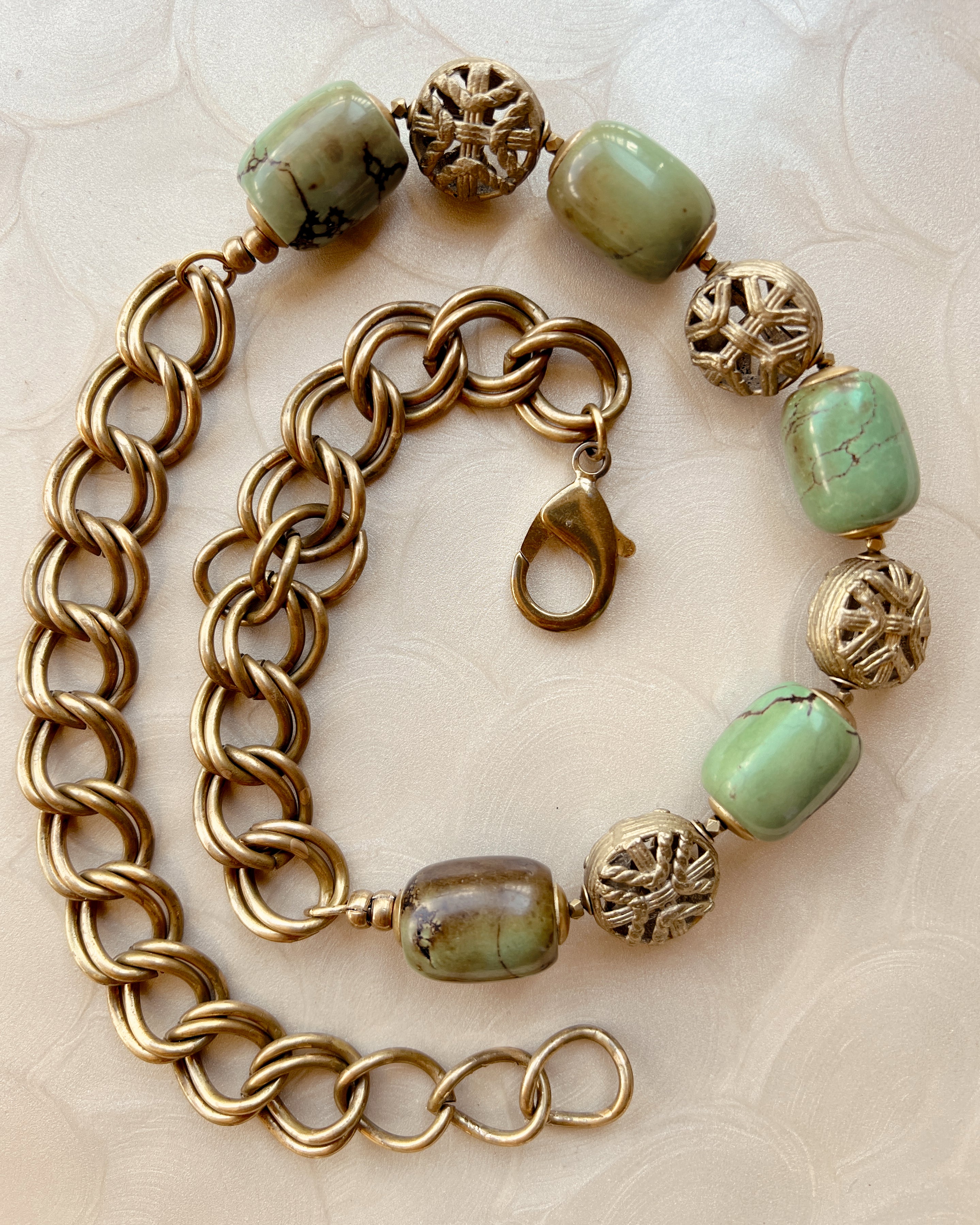 Turquoise Relic Necklace