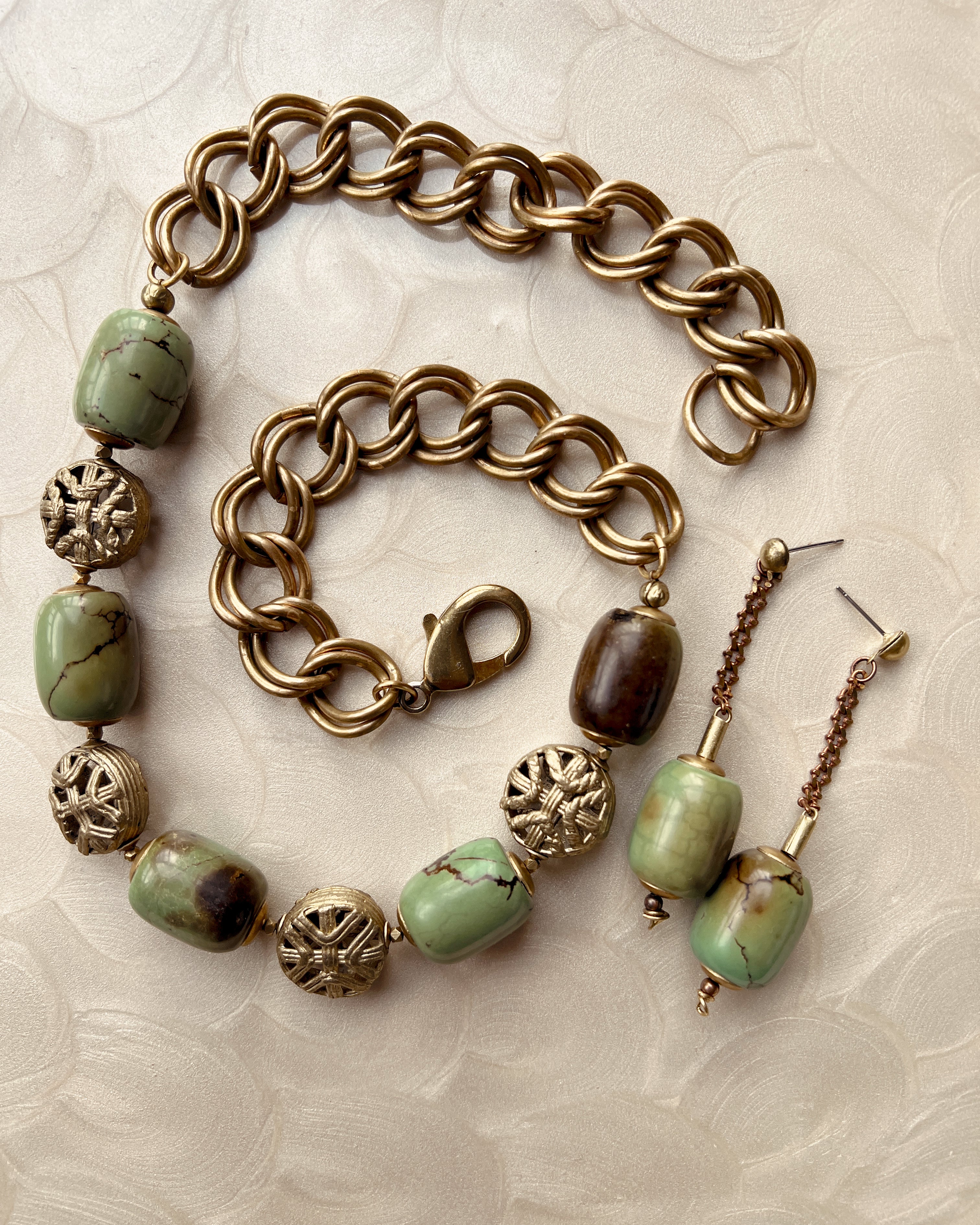 Turquoise Relic Necklace