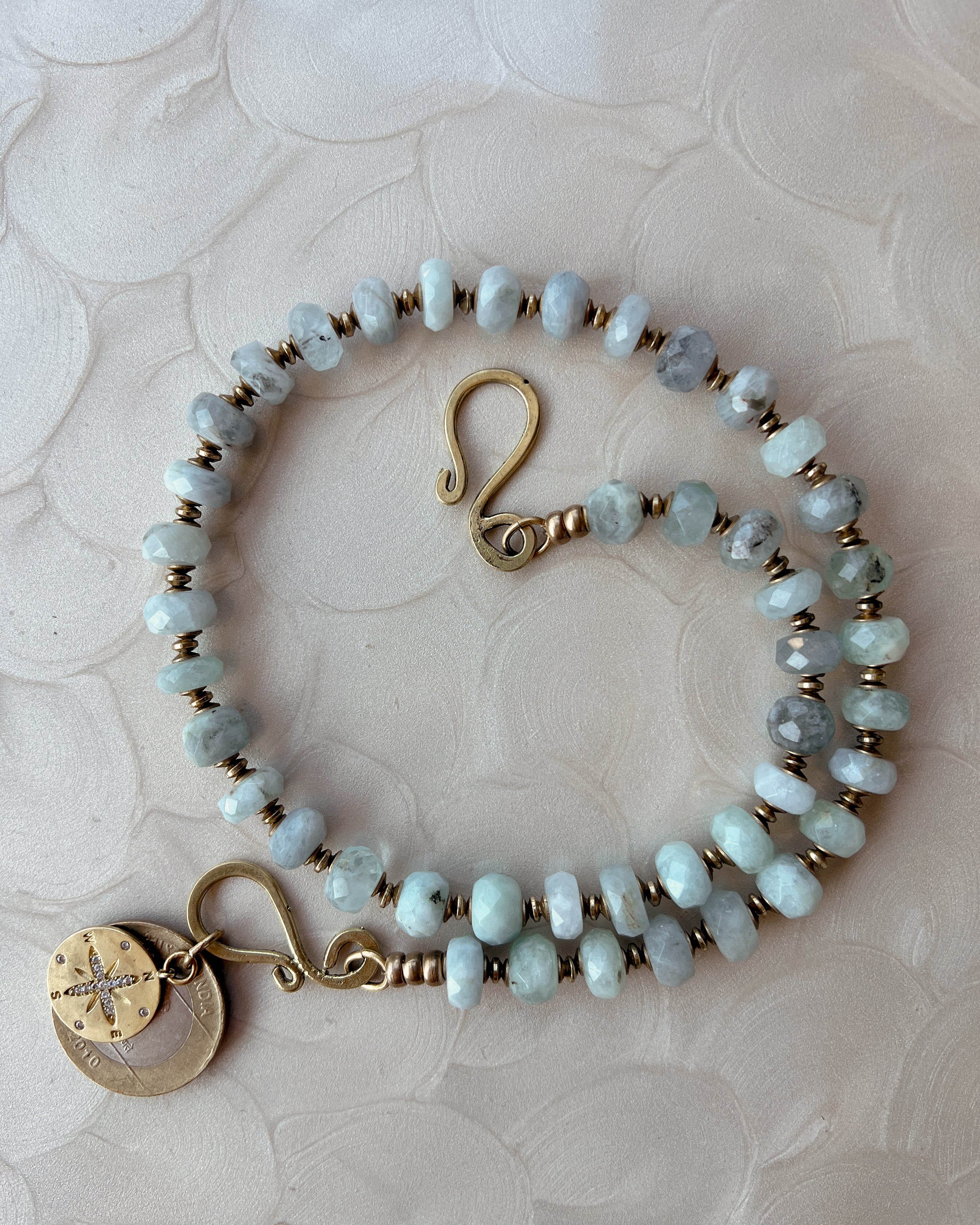Aquamarine Boho Strand