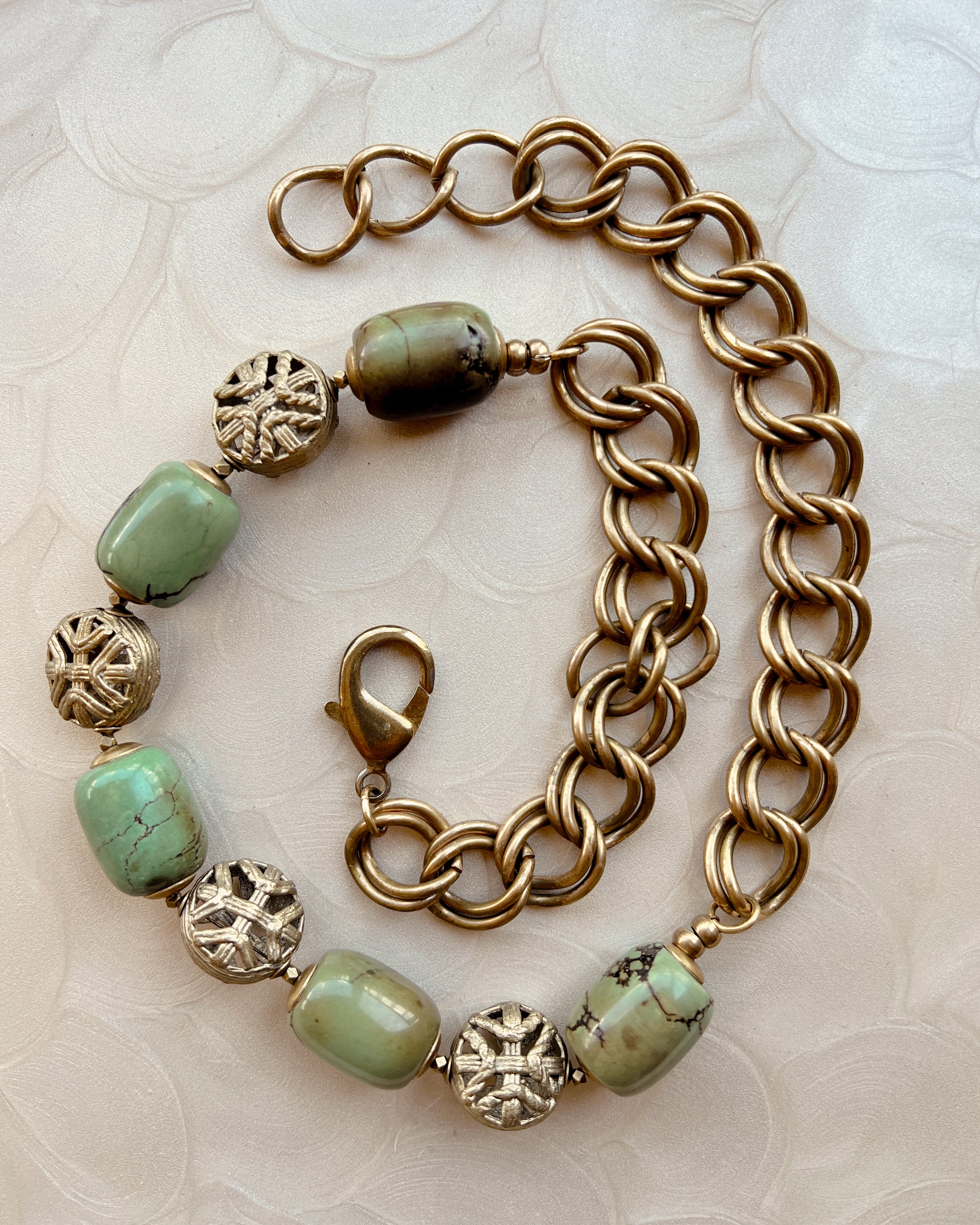 Turquoise Relic Necklace