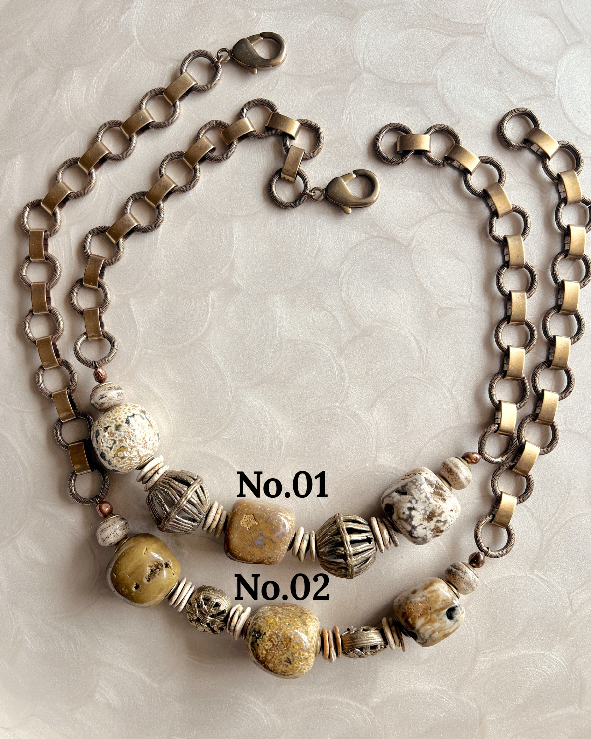 Jasper Relic Necklace