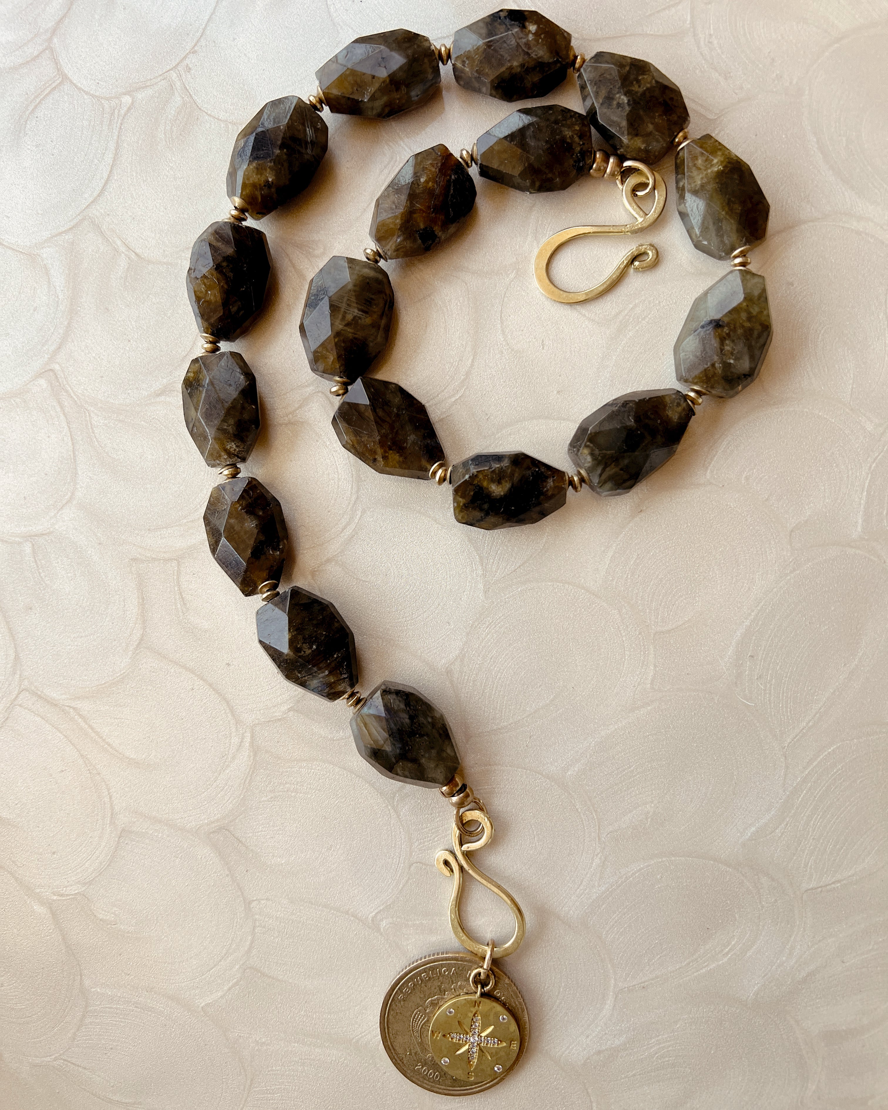 Heirloom Labradorite Strand