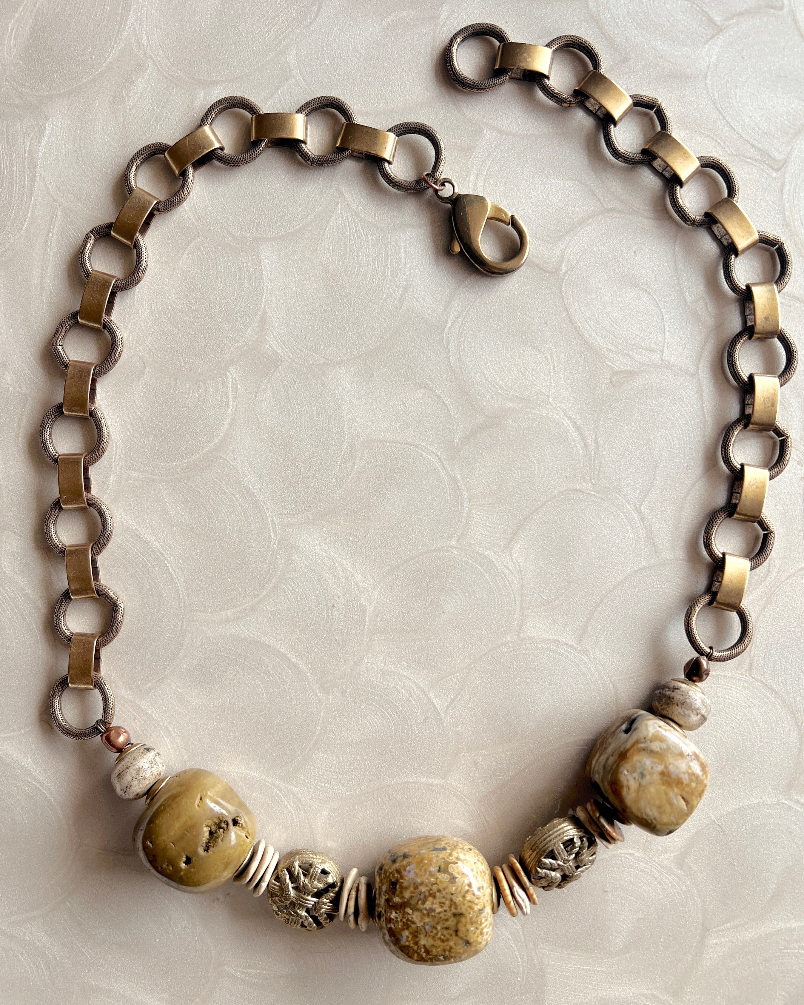 Jasper Relic Necklace