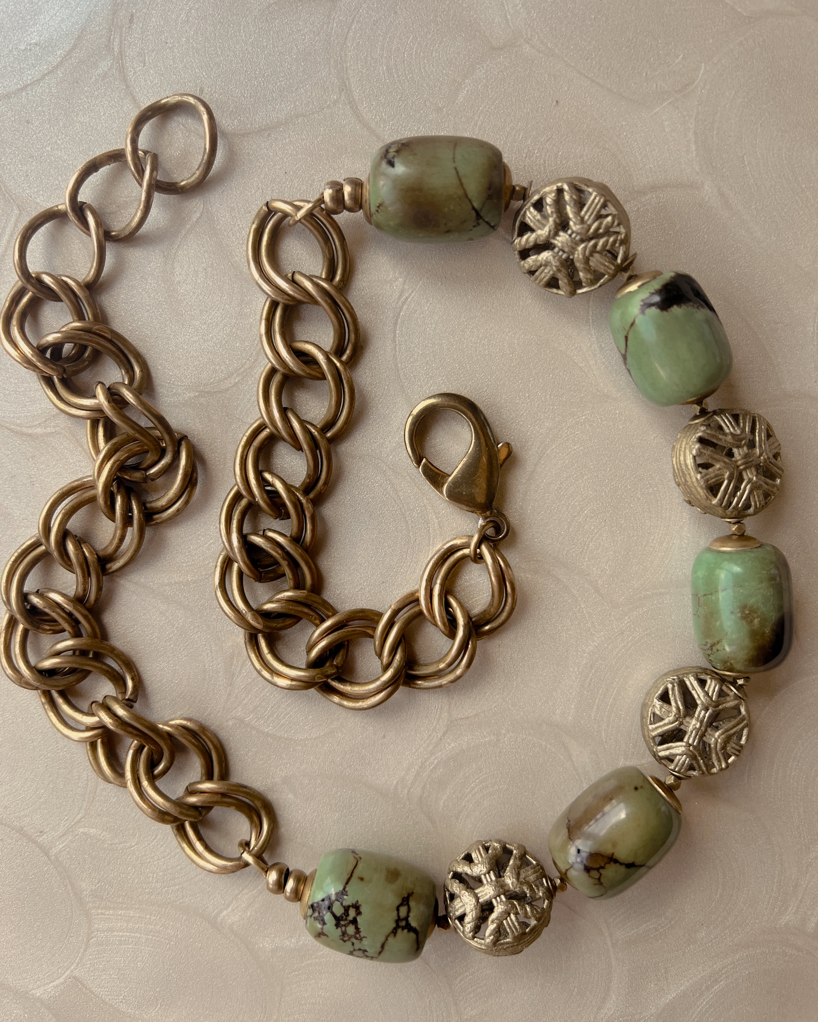 Turquoise Relic Necklace