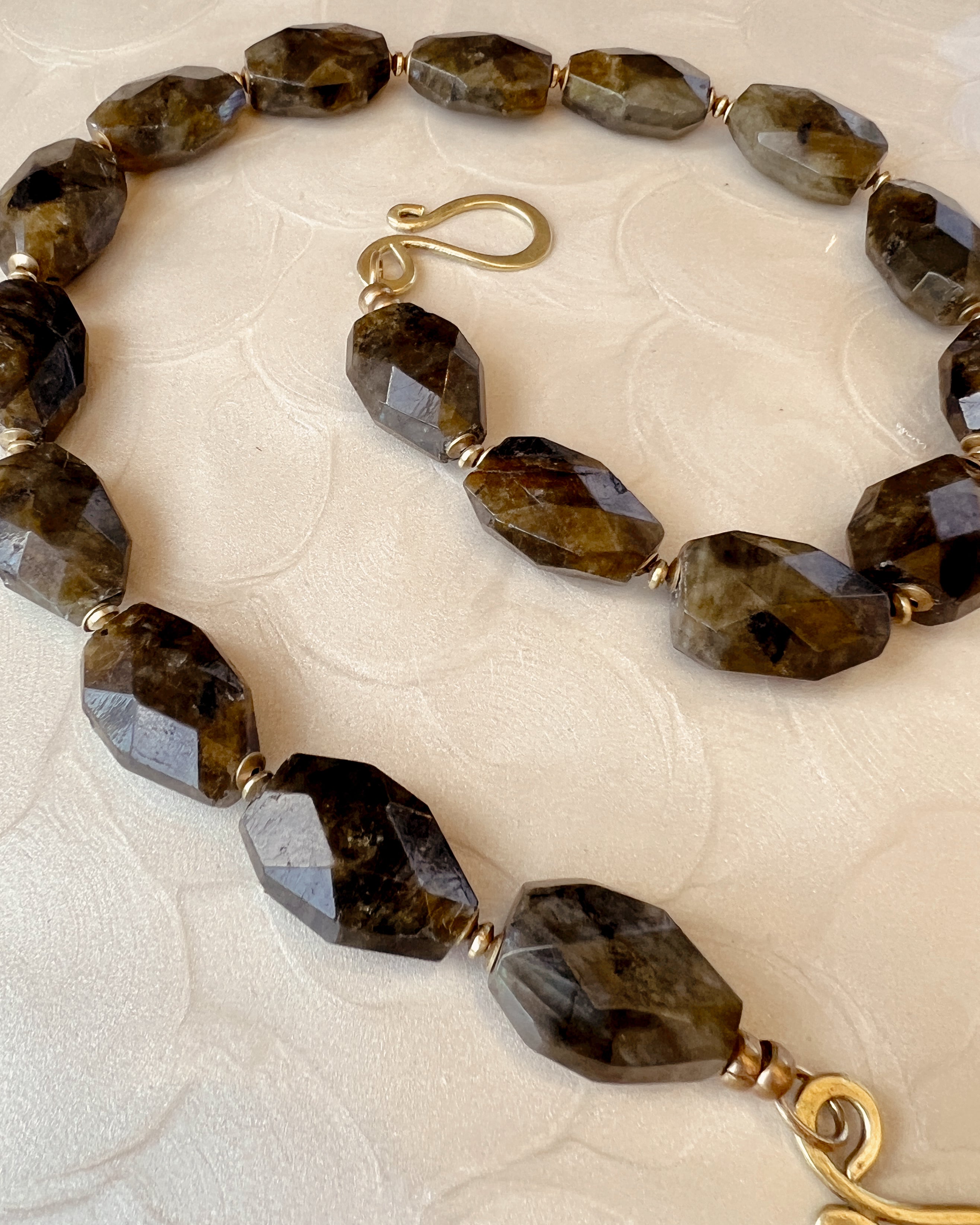 Heirloom Labradorite Strand