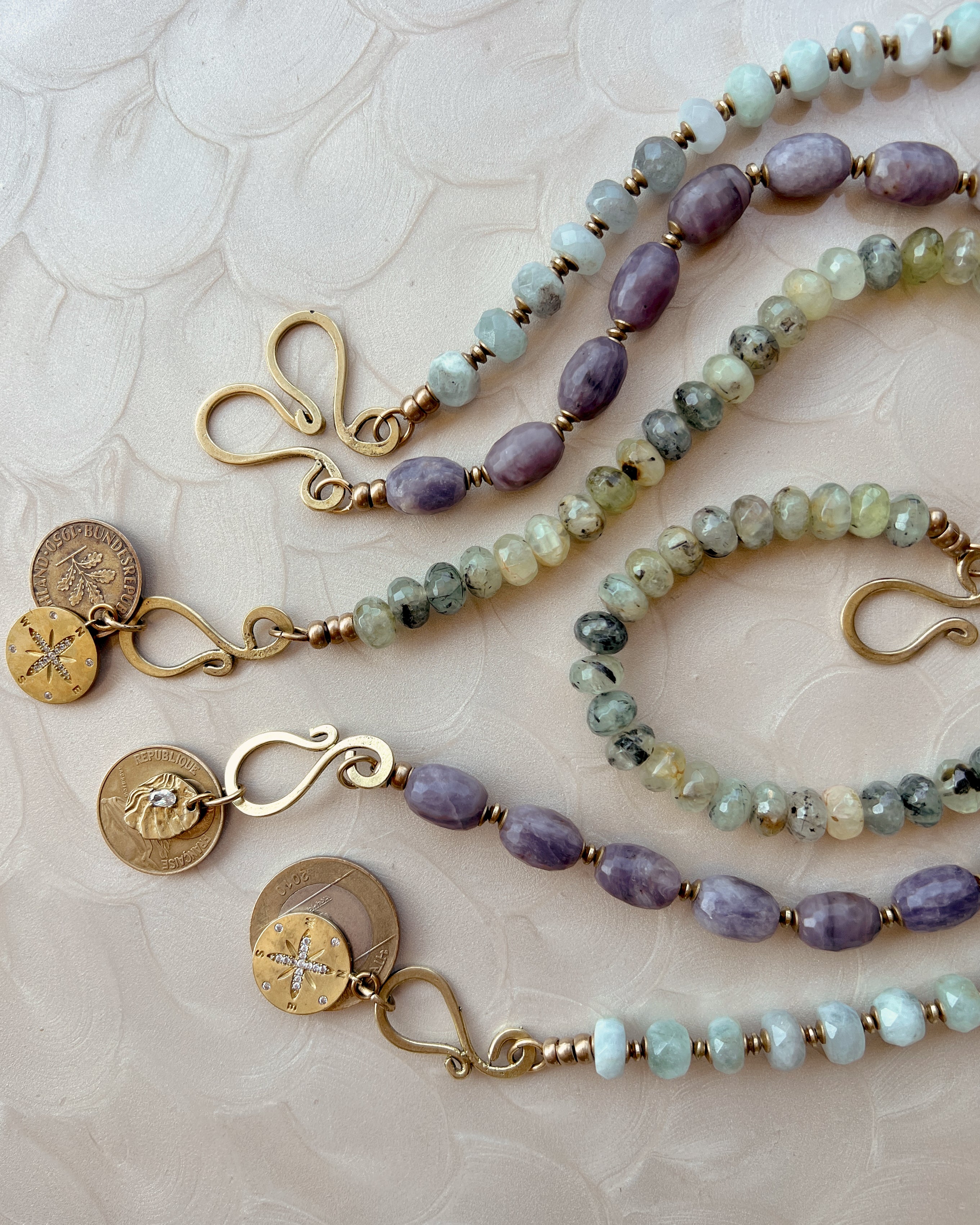 Aquamarine Boho Strand