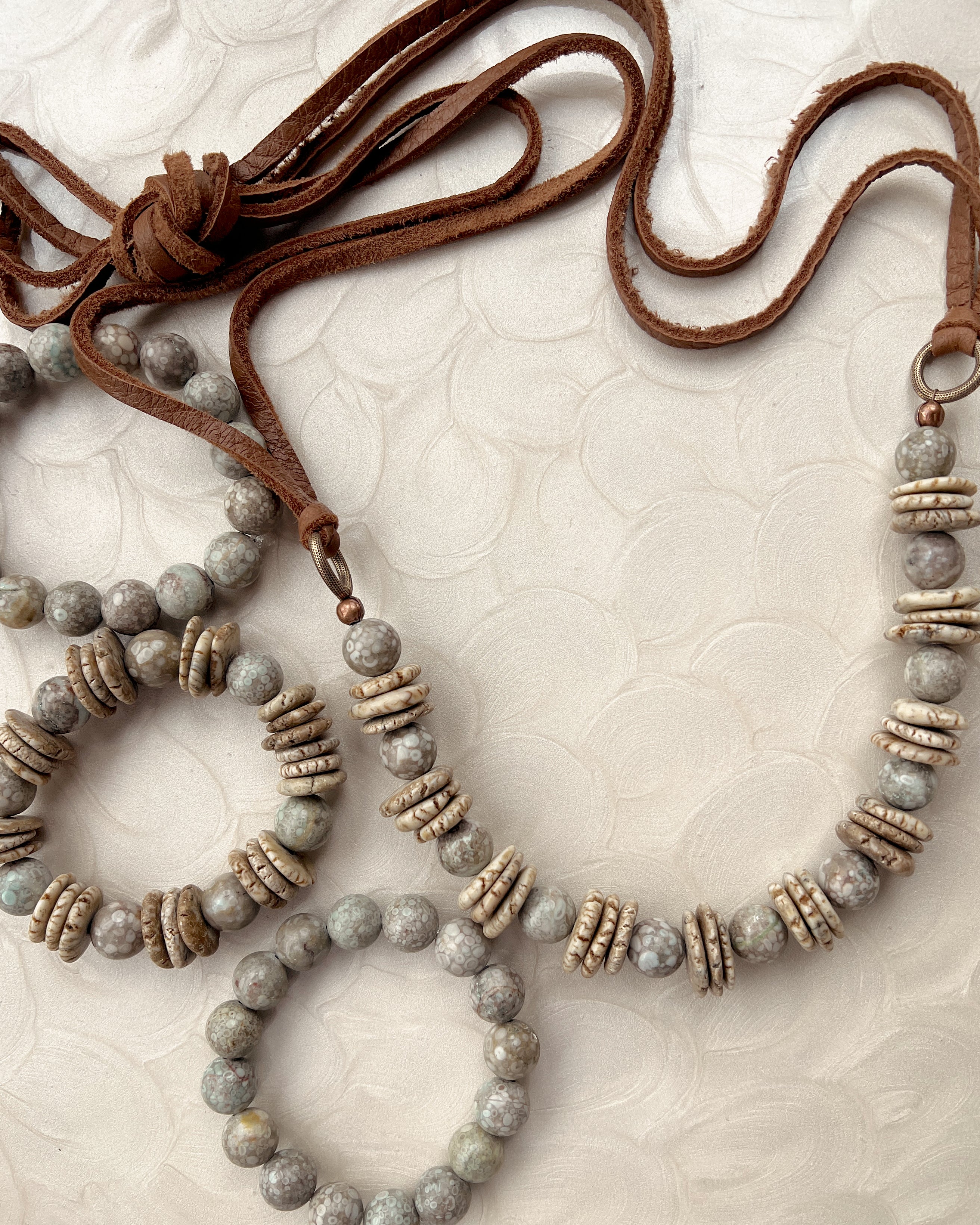 Fossil Jasper Set