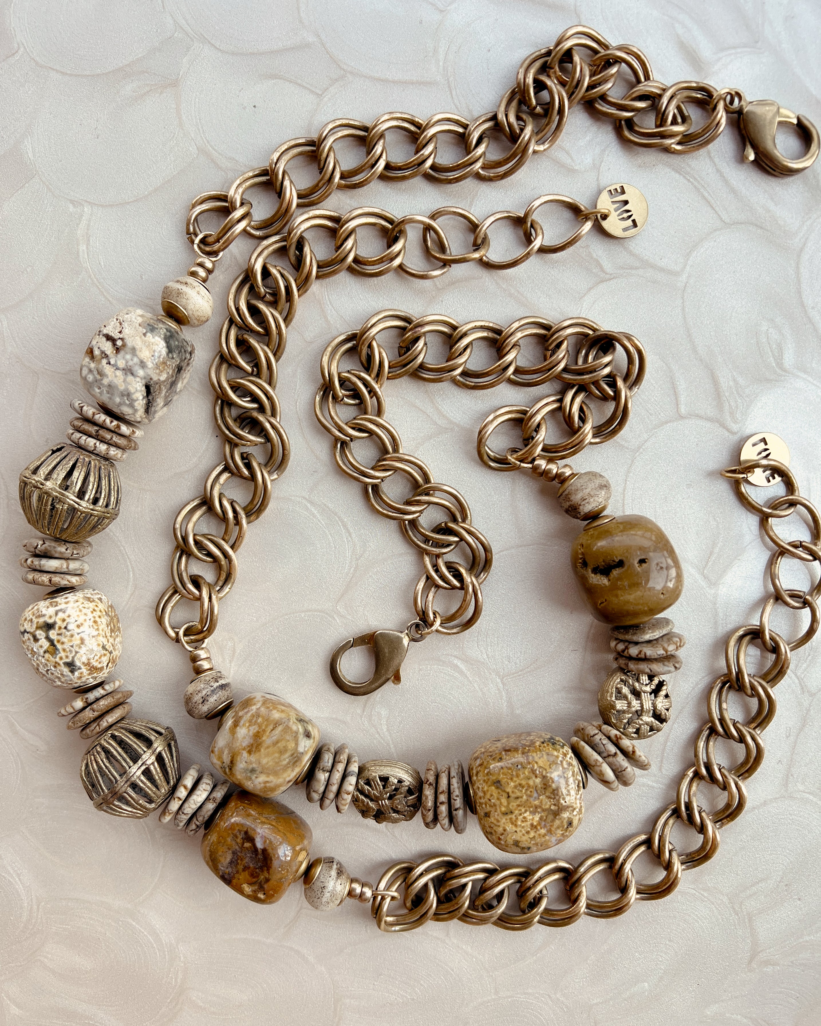 Jasper Relic Necklace