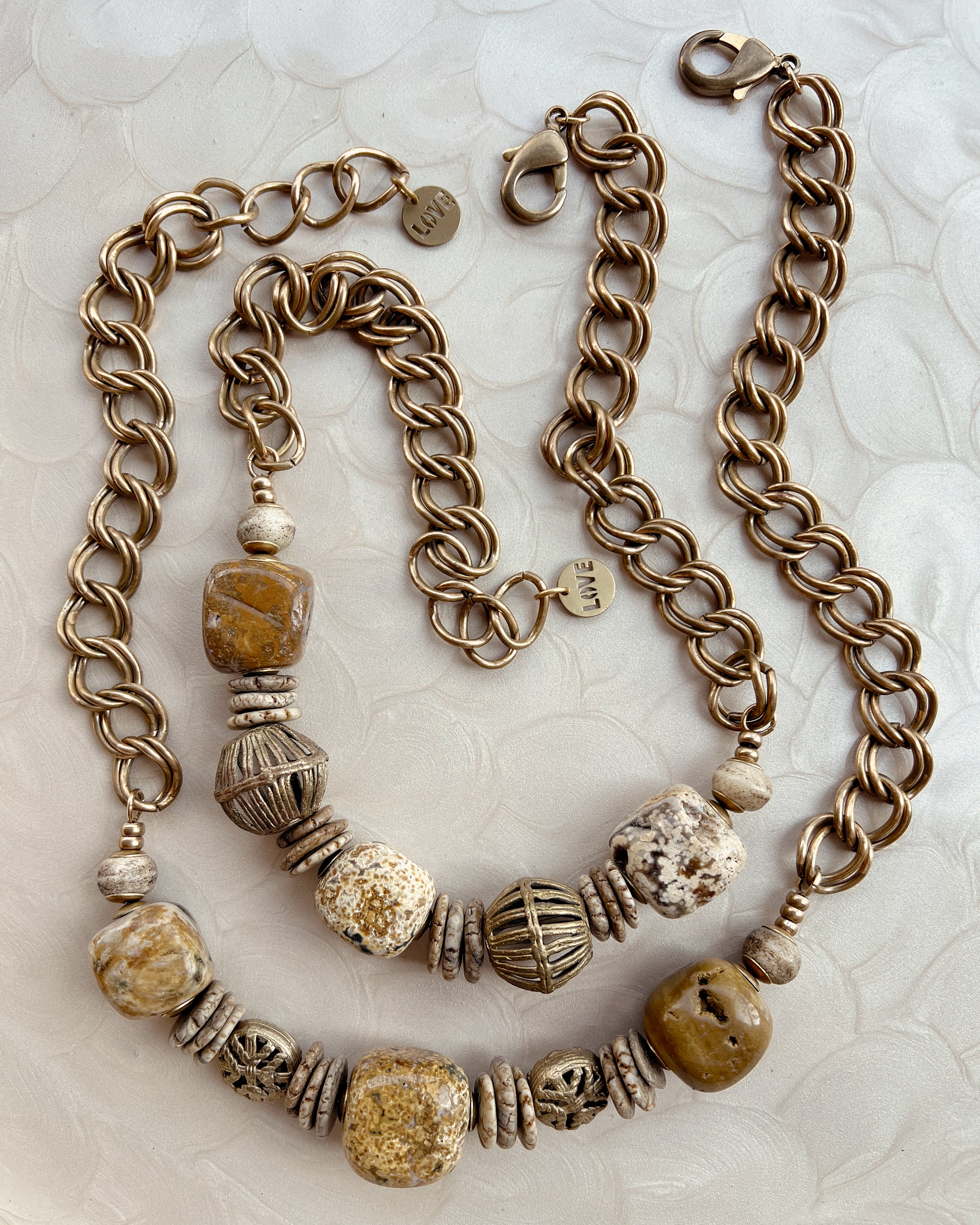 Jasper Relic Necklace